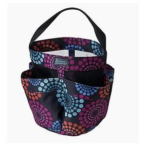 Clever Container Shower Caddy Tote Bright Lights Mesh Bottom Organizer